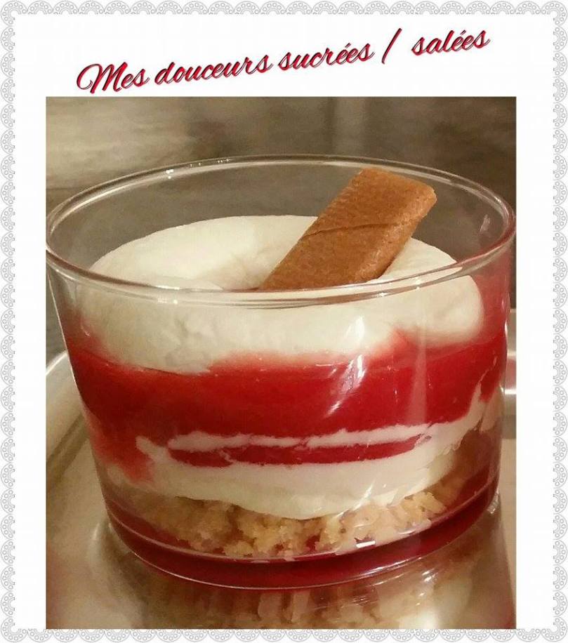 verrine fraise chantilly mascarpone