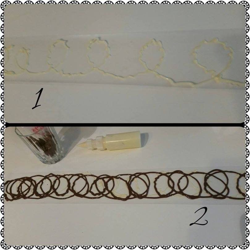 banoffee decor chocolat