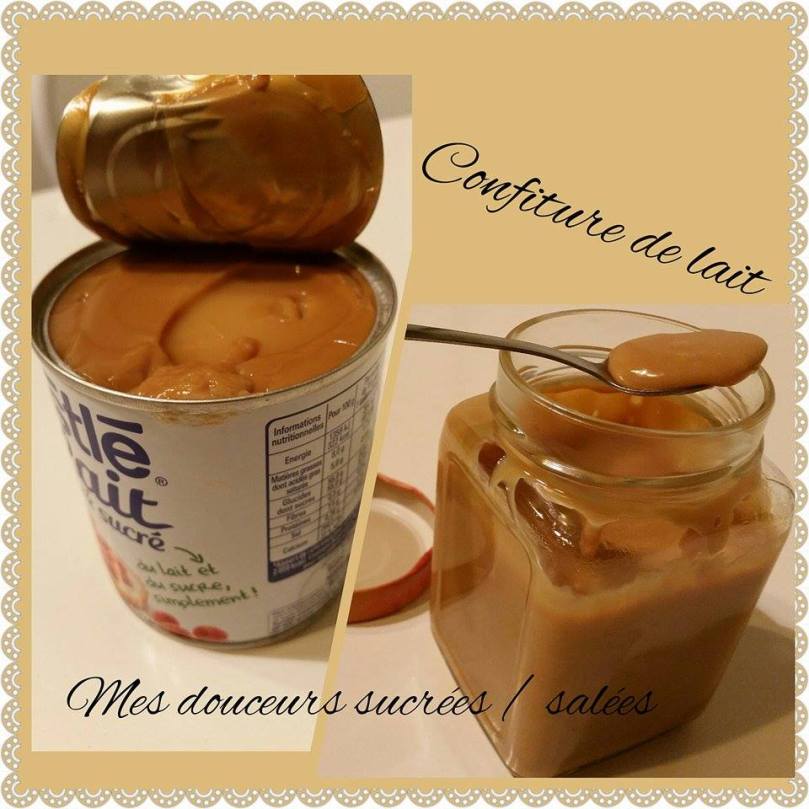 confiture de lait