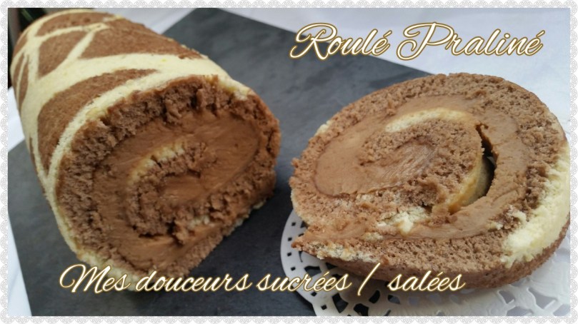 roulé au praliné