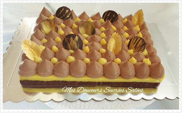 gateau chocolat orange